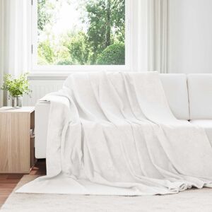 Vidaxl Throw Blankets 6 Pcs White 240 X 270 Cm Fleece Vidaxl Throw Blankets 6 Pcs White 240 X 270 Cm Fleece