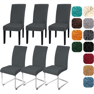 Yugarlibi Dining Chair Covers Set Of 6 Stretch Chair Slipcovers Swing Chair Ela Yugarlibi Dining Chair Covers Set Of 6 Stretch Chair Slipcovers Swing Chair Ela