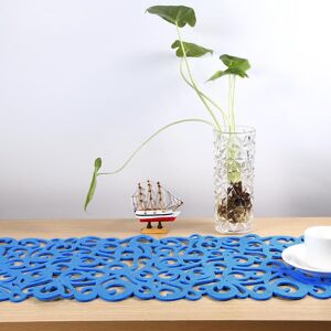 ↑rectangular Felt Hollow Table Runner 29x102 (Lake Blue) ↑rectangular Felt Hollow Table Runner 29x102 (Lake Blue)