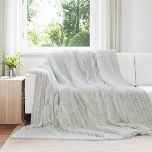 Vidaxl Throw Blankets 6 Pcs Grey 270 X 240 Cm Fleece Vidaxl Throw Blankets 6 Pcs Grey 270 X 240 Cm Fleece