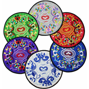 Does Not Apply Vintage Ethnic Floral Design Placemat Value Pack, 6 Pc Set, 7.7 Inches Does Not Apply Vintage Ethnic Floral Design Placemat Value Pack, 6 Pc Set, 7.7 Inches