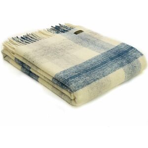 Tweedmill Textiles Ltd Tweedmill Textiles 100% Pure Wool Sofa Bed Blanket Meadow Check Ink Blue Throw Tweedmill Textiles Ltd Tweedmill Textiles 100% Pure Wool Sofa Bed Blanket Meadow Check Ink Blue Throw
