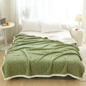 dreamlanding Sherpa Fleece Blanket Sofa Throw Double-Sided Super Soft Warm Throw Blanket For dreamlanding Sherpa Fleece Blanket Sofa Throw Double-Sided Super Soft Warm Throw Blanket For