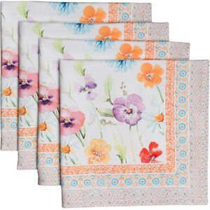 Maison D' Hermine Cloth Napkins Set Of 4 100% Cotton Everyday Reusable Square N Maison D' Hermine Cloth Napkins Set Of 4 100% Cotton Everyday Reusable Square N