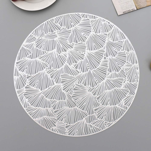 Does Not Apply 4 Pack Ginkgo Biloba Decorative Placemats Round Pvc Hollow Table Place Mats Heat Does Not Apply 4 Pack Ginkgo Biloba Decorative Placemats Round Pvc Hollow Table Place Mats Heat