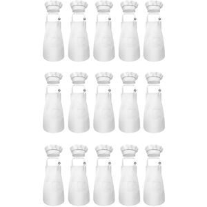 30-Piece Children'S Apron And Chef Hat Set Adjustable Children'S Kitchen5799 30-Piece Children'S Apron And Chef Hat Set Adjustable Children'S Kitchen5799