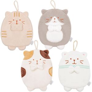Sodial 3x(Hanging Hand Towel Cute Kitten Absorbent Household Kitchen Rag -Drying6849 Sodial 3x(Hanging Hand Towel Cute Kitten Absorbent Household Kitchen Rag -Drying6849