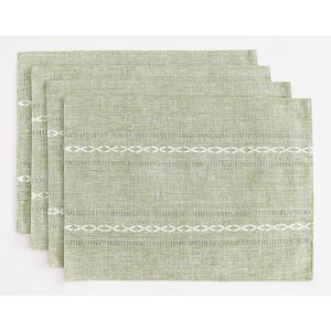Wracra Sage Green Placemats Washable Set Of 4, 30 X 45 Cm Fabric Table Placemat Wracra Sage Green Placemats Washable Set Of 4, 30 X 45 Cm Fabric Table Placemat