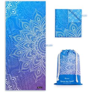 Diveblues Microfiber Beach Towel Fast Drying, Extra Large 71\" X 32\" Sand Free B Diveblues Microfiber Beach Towel Fast Drying, Extra Large 71\" X 32\" Sand Free B