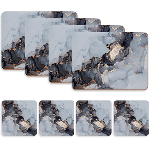 Does Not Apply Placemats And Coasters Set Of 4 - Heat Resistant, Waterproof, Non-Slip Cork Tabl Does Not Apply Placemats And Coasters Set Of 4 - Heat Resistant, Waterproof, Non-Slip Cork Tabl