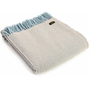 Tweedmill Textiles Ltd Tweedmill Textiles Throw Blanket Wool Sofa Bed Herringbone Fawn Duck Egg Blue Tweedmill Textiles Ltd Tweedmill Textiles Throw Blanket Wool Sofa Bed Herringbone Fawn Duck Egg Blue