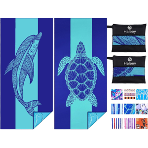 Does Not Apply 2 Pack Microfibre Lightweight Beach Towel 180x80cm Oversized Extra Large Thin Sa Does Not Apply 2 Pack Microfibre Lightweight Beach Towel 180x80cm Oversized Extra Large Thin Sa