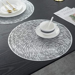 Does Not Apply 4 Pack Pvc Placemats - Hollow Round Table Mats, Heat Resistant, Non-Slip, Starry Does Not Apply 4 Pack Pvc Placemats - Hollow Round Table Mats, Heat Resistant, Non-Slip, Starry