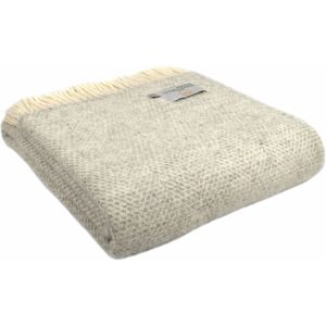 Tweedmill Textiles Ltd Tweedmill Textiles Throw 100% Wool Sofa Bed Blanket Rug Beehive Silver Grey Tweedmill Textiles Ltd Tweedmill Textiles Throw 100% Wool Sofa Bed Blanket Rug Beehive Silver Grey