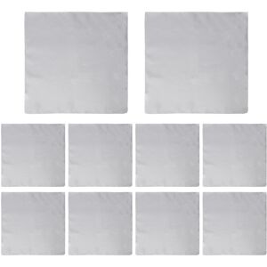 2x(10pcs 48x48cm Polyester Cloth Napkins For Restaurant Wedding Banquet8449 2x(10pcs 48x48cm Polyester Cloth Napkins For Restaurant Wedding Banquet8449