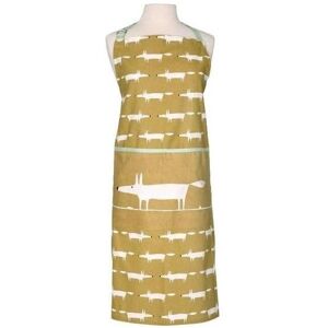 Scion Living Apron With Pockets Adult Cotton Adjustable Extra Long Waist Unisex Fox Mustard Scion Living Apron With Pockets Adult Cotton Adjustable Extra Long Waist Unisex Fox Mustard