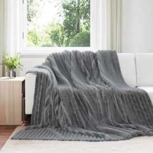 Vidaxl Throw Blankets 6 Pcs Dark Grey 270 X 240 Cm Fleece Vidaxl Throw Blankets 6 Pcs Dark Grey 270 X 240 Cm Fleece