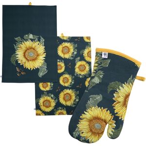 Dexam Rhs Sunflower Tea Towels & Oven Gauntlet Set Dexam Rhs Sunflower Tea Towels & Oven Gauntlet Set