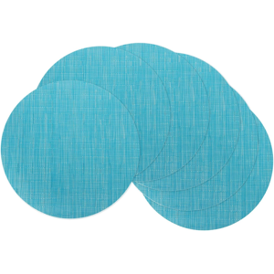 Does Not Apply 6 Pcs Placemats, 13.7 Inch Pvc Placemats Round Braided Place Mats Non-Slip Heat Does Not Apply 6 Pcs Placemats, 13.7 Inch Pvc Placemats Round Braided Place Mats Non-Slip Heat