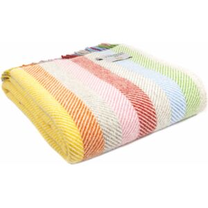 Tweedmill Textiles Ltd Tweedmill Textiles 100% Wool Throw Blanket British Rainbow Grey Stripe Knee Rug Tweedmill Textiles Ltd Tweedmill Textiles 100% Wool Throw Blanket British Rainbow Grey Stripe Knee Rug