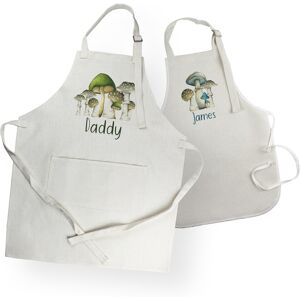 Purely Home Personalised Toadstools Aprons Set - Autumnal Mushrooms Parent & Childs Gift Set Purely Home Personalised Toadstools Aprons Set - Autumnal Mushrooms Parent & Childs Gift Set