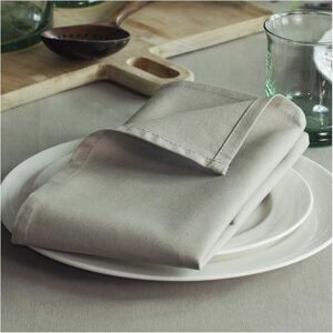 Native Green Organic Cotton Napkins - 6 Pack - 45 X 45 Cm (18 X 18 In) - Warm Grey; Easy-Car Native Green Organic Cotton Napkins - 6 Pack - 45 X 45 Cm (18 X 18 In) - Warm Grey; Easy-Car