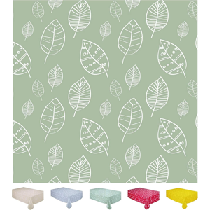 Does Not Apply Rectangular Oilcloth Pvc Wipe Clean Tablecloth 140cm X 200cm 55x78 Leaves Sage G Does Not Apply Rectangular Oilcloth Pvc Wipe Clean Tablecloth 140cm X 200cm 55x78 Leaves Sage G