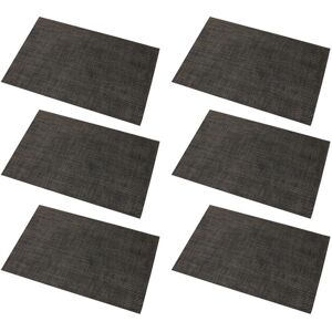 Sodial 3x(Placemats Set Of 6 Washable Wipeable Place Mats For Kitchen Table Heat7699 Sodial 3x(Placemats Set Of 6 Washable Wipeable Place Mats For Kitchen Table Heat7699