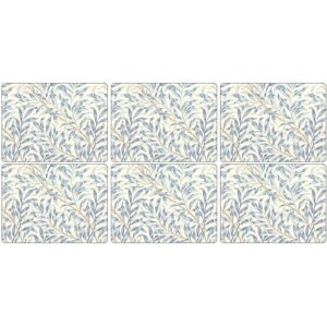 Portmeirion Home & Gifts Pimpernel Willow Bough Blue Placemats - Set Of 6, 30.5 Portmeirion Home & Gifts Pimpernel Willow Bough Blue Placemats - Set Of 6, 30.5