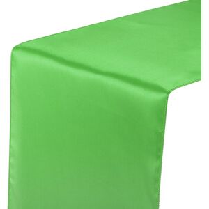 Uxcell 10 Pack Satin Table Runner, 12\"X108\" Smooth Silk Table Runner, Green Uxcell 10 Pack Satin Table Runner, 12\"X108\" Smooth Silk Table Runner, Green