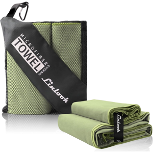 Does Not Apply Microfibre Beach Towel Set (180 X 80 Cm Large + 100 X 50 Cm Small) - Quick Dryin Does Not Apply Microfibre Beach Towel Set (180 X 80 Cm Large + 100 X 50 Cm Small) - Quick Dryin