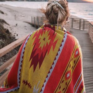 Horimote Home Aztec Soft Sherpa Throw Blanket Southwestern Navajo Tribal Style Horimote Home Aztec Soft Sherpa Throw Blanket Southwestern Navajo Tribal Style