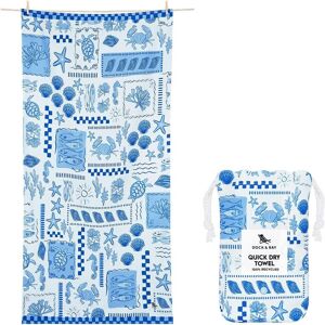 Dock & Bay Beach Towel - Quick Dry, Sand Free - Compact, Lightweight - 100% Rec Dock & Bay Beach Towel - Quick Dry, Sand Free - Compact, Lightweight - 100% Rec