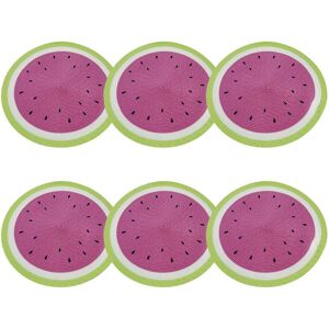 2x(Round Placemats Fruit Pattern Table Mats Non-Slip Washable Kitchen Table9777 2x(Round Placemats Fruit Pattern Table Mats Non-Slip Washable Kitchen Table9777