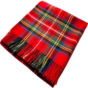 I Luv Ltd Plaid Lambswool Throw Blanket Scottish Tartan Check Royal Stewart Wool Rug I Luv Ltd Plaid Lambswool Throw Blanket Scottish Tartan Check Royal Stewart Wool Rug