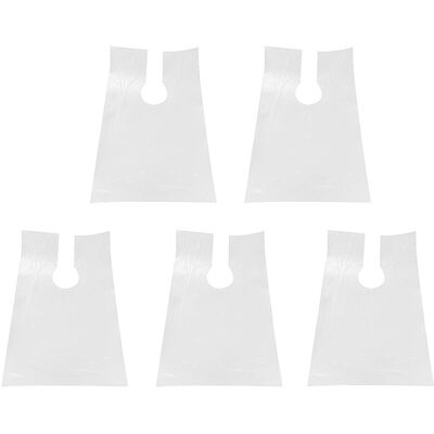 500pcs Pe Apron Disposable Long Barber Cloth Perm Hair Salon Haircut4368 500pcs Pe Apron Disposable Long Barber Cloth Perm Hair Salon Haircut4368