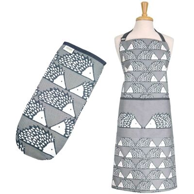 Dexam Scion Spike Grey - Apron & Single Glove Set Dexam Scion Spike Grey - Apron & Single Glove Set