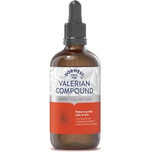 Dorwest Herbs Dorwest Valerian Compound For Dogs And Cats, 100ml, Quick-Acting Dog Calming Li Dorwest Herbs Dorwest Valerian Compound For Dogs And Cats, 100ml, Quick-Acting Dog Calming Li