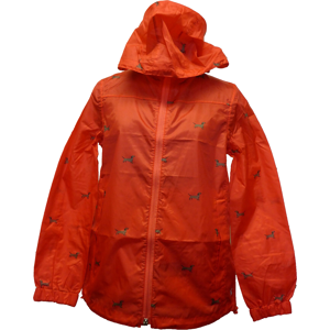 Joules Meadley Red Dog Packaway Jacket Hooded Waterproof Mac Coat Women 6 New Joules Meadley Red Dog Packaway Jacket Hooded Waterproof Mac Coat Women 6 New