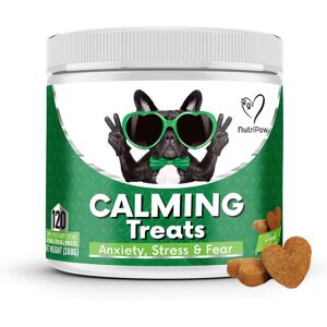 Nutripaw Calming Treats For Dogs Anxiety Stress Barking Travel Aggression Relief 60ct New Nutripaw Calming Treats For Dogs Anxiety Stress Barking Travel Aggression Relief 60ct New