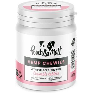 Pooch & Mutt - Calming Treats, Supplement For Anxious Or Excitable Dogs, 60 Chew Pooch & Mutt - Calming Treats, Supplement For Anxious Or Excitable Dogs, 60 Chew