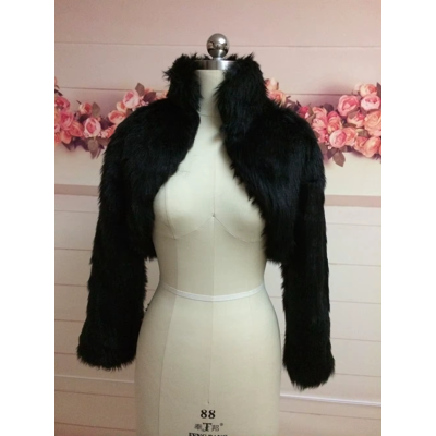 Does Not Apply Xxs-Xxl Fashion Wedding Faux Fur Half Coat Long Sleeve Elegant Fashion Wear New Does Not Apply Xxs-Xxl Fashion Wedding Faux Fur Half Coat Long Sleeve Elegant Fashion Wear New