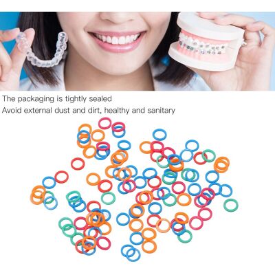 1/4 3.5 Ounces Color Elastic Rubber Band Color Dental Orthodontic Pet Grooming 1/4 3.5 Ounces Color Elastic Rubber Band Color Dental Orthodontic Pet Grooming