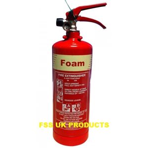 Fss Uk 2 Litre Aff Foam Fire Extinguisher - 2l/2ltr British Standard Kitemarked Fss Uk 2 Litre Aff Foam Fire Extinguisher - 2l/2ltr British Standard Kitemarked