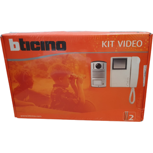 Bticino Kit Video - One Family 2-Wire Video Kit Video Door Intercom 365311 Bticino Kit Video - One Family 2-Wire Video Kit Video Door Intercom 365311