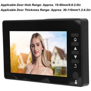 4.5in 2mp Smart Video Doorbell Peephole Viewer 170 ° Wide Angle Infrared N Hen 4.5in 2mp Smart Video Doorbell Peephole Viewer 170 ° Wide Angle Infrared N Hen