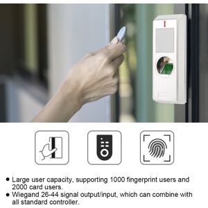Metal Ip66 Waterproof Fingerprint Access Controller Door 125khz Id Card Re Hen Metal Ip66 Waterproof Fingerprint Access Controller Door 125khz Id Card Re Hen
