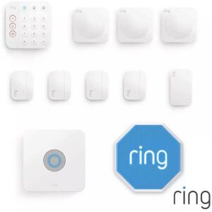 Ring 11 Piece Alarm Kit 4xcontact Sensors 3 Xmotion Detectors With Outdoor Siren Ring 11 Piece Alarm Kit 4xcontact Sensors 3 Xmotion Detectors With Outdoor Siren