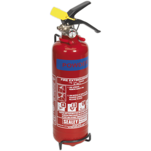 Fire Extinguisher 1kg Dry Powder - Sealey Sdpe01 New Fire Extinguisher 1kg Dry Powder - Sealey Sdpe01 New
