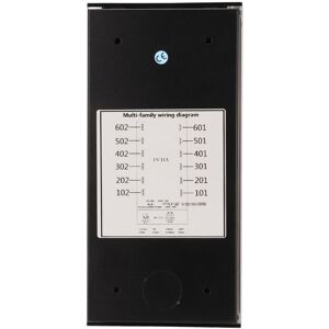 Au Plug 7in Video Intercom System With 6 Button Camera 6 Monitor Night Ot Au Plug 7in Video Intercom System With 6 Button Camera 6 Monitor Night Ot